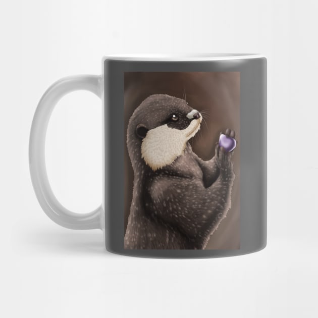 Otter and Amethyst by FerretMerch